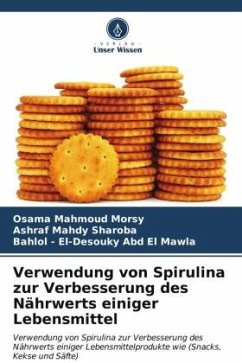 Verwendung von Spirulina zur Verbesserung des Nährwerts einiger Lebensmittel - Morsy, Osama Mahmoud;Sharoba, Ashraf Mahdy;Abd El Mawla, Bahlol - El-Desouky