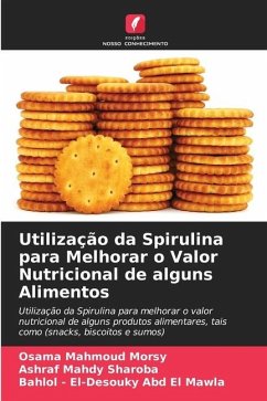 Utilização da Spirulina para Melhorar o Valor Nutricional de alguns Alimentos - Morsy, Osama Mahmoud;Sharoba, Ashraf Mahdy;Abd El Mawla, Bahlol - El-Desouky