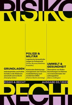 Risiko & Recht 02/2023 - Seiler, Hansjörg;Brunner, Arthur;Kradolfer, Matthias