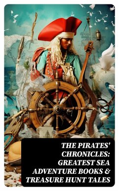 The Pirates' Chronicles: Greatest Sea Adventure Books & Treasure Hunt Tales (eBook, ePUB) - Verne, Jules; Le Gallienne, Richard; Scott, Walter; Defoe, Daniel; Dumas, Alexandre; Ellms, Charles; Marryat, Frederick; Macgrath, Harold; French, Joseph Lewis; Collingwood, Harry; Lane-Poole, Stanley; Dickens, Charles; Hawes, Charles Boardman; Baum, L. Frank; Barrie, J. M.; Ballantyne, R. M.; Henty, G. A.; Kelley, J. D. Jerrold; Dunn, J. Allan; Howard, Robert E.; Fitzgerald, F. Scott; Paine, Ralph D.; Stevenson, Robert Louis; Johnson, Captain Charles; Kingston, W. H. G.; Hamilton, Currey E.; Es