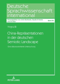 China-Repraesentationen in der deutschen Semiotic Landscape (eBook, PDF) - Yingrui Bi, Bi