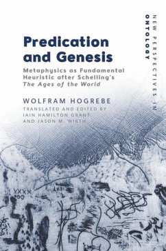 Predication and Genesis - Hogrebe, Wolfram