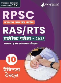 RPSC RAS/RTS - Prelims Exam Prep Book (Hindi Edition) 2023   Rajasthan Public Service Commission   10 Full Practice Tests with Free Access To Online Tests - Edugorilla Prep Experts