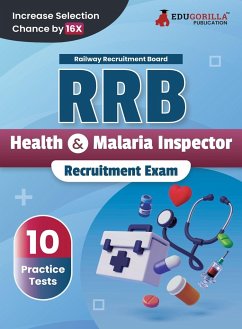 RRB Health and Malaria Inspector Recruitment Exam Book 2023 (English Edition)   Railway Recruitment Board   10 Practice Tests (1000 Solved MCQs) with Free Access To Online Tests - Edugorilla Prep Experts