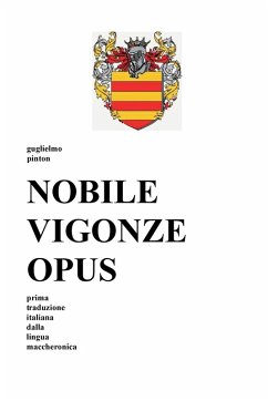 Cover NOBILE VIGONZE OPUS. La Nobile Impresa del Conte Vigonza