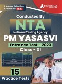 NTA PM Yasasvi Class XI Exam Prep Book 2023 (English Edition)   Scholarship Scheme   15 Practice Tests (1500 Solved MCQs) with Free Access To Online Tests