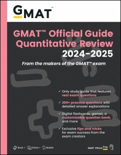 GMAT Official Guide Quantitative Review 2024-2025: Book + Online Question Bank - GMAC (Graduate Management Admission Council)