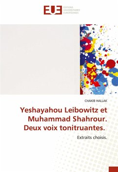 Cover Yeshayahou Leibowitz et Muhammad Shahrour. Deux voix tonitruantes.