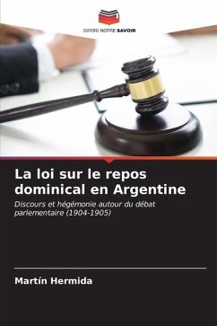 La loi sur le repos dominical en Argentine - Hermida, Martin