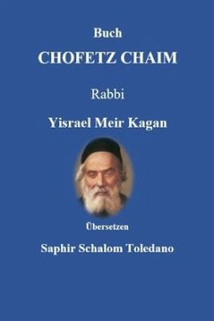 Cover Buch CHOFETZ CHAIM - Den Mund behalten