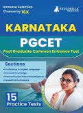 Karnataka PGCET (Post Graduate Common Entrance Test) Book 2023 (English Edition) - 15 Practice Tests (1500 Solved MCQs) with Free Access to Online Tests