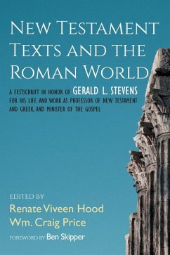 Cover New Testament Texts and the Roman World (eBook, ePUB)