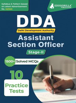 DDA (Delhi Development Authority) Assistant Section Officer Stage II (English Edition) Book 2023 - 10 Full Length Practice Mock Tests with Free Access to Online Tests - Edugorilla Prep Experts