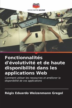 Fonctionnalités d'évolutivité et de haute disponibilité dans les applications Web - Weizenmann Gregol, Régis Eduardo
