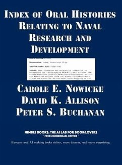 Index of Oral Histories Relating to Naval Research and Development - Nowicke, Carole