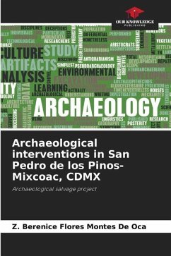 Archaeological interventions in San Pedro de los Pinos-Mixcoac, CDMX - Flores Montes de Oca, Z. Berenice