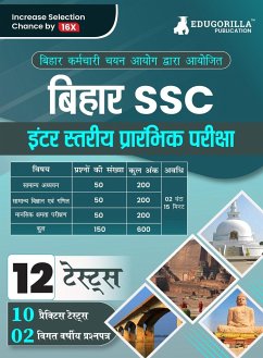 BSSC Inter Level Prelims Exam Book 2023 (Hindi Edition)   Bihar Staff Selection Commission   10 Practice Tests and 2 Previous Year Papers ( 1800+ Solved MCQs) with Free Access To Online Tests - Edugorilla Prep Experts