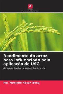 Rendimento do arroz boro influenciado pela aplicação de USG - Bony, Md. Monjidul Hasan