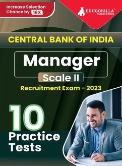 Cover Central Bank of India Manager Scale II Recruitment Exam Book 2023 (English Edition) - 10 Practice Tests (1000 Solved MCQ) with Free Access To Online Tests