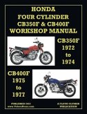 Honda 1972-1977 4-Cylinder Cb350f & Cb400f Workshop Manual