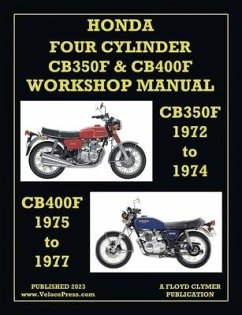 Honda 1972-1977 4-Cylinder Cb350f & Cb400f Workshop Manual - Clymer, Floyd