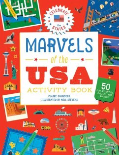 Marvels of the USA Activity Book - Saunders, Claire