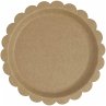 Pappteller Kraftpapier, FSC MIX - Bild 1