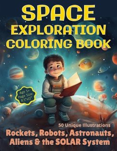 Space Exploration Coloring Book - Anne, Gail