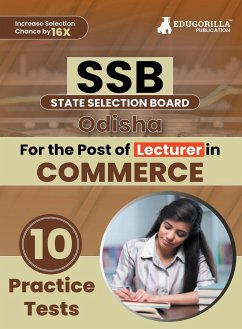 SSB Odisha Lecturer Commerce Exam Book 2023 (English Edition)   State Selection Board   10 Practice Tests (1000 Solved MCQs) with Free Access To Online Tests - Edugorilla Prep Experts