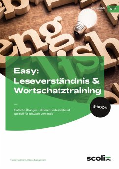 Easy: Leseverständnis & Wortschatztraining 5-7 (eBook, PDF) - Markmann, Frauke; Brüggemann, Marcus
