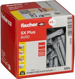 Cover Fischer Dübel SX Plus 6x50 100 St.