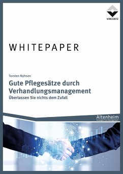 Cover Gute Pflegesätze durch Verhandlungsmanagement (eBook, PDF)