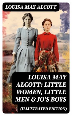 Louisa May Alcott: Little Women, Little Men & Jo's Boys (Illustrated Edition) (eBook, ePUB) - Alcott, Louisa May