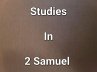 Stidies In 2 Samuel (eBook, ePUB) - Bild 1