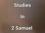 Stidies In 2 Samuel (eBook, ePUB)