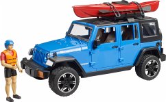 Cover Bruder 02529 Jeep Wrangler RubiconUnlimited mit Kajak und Figur