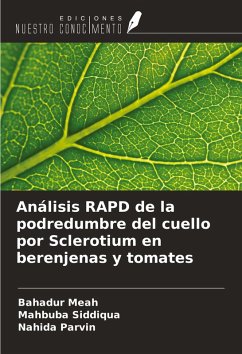 Cover Análisis RAPD de la podredumbre del cuello por Sclerotium en berenjenas y tomates