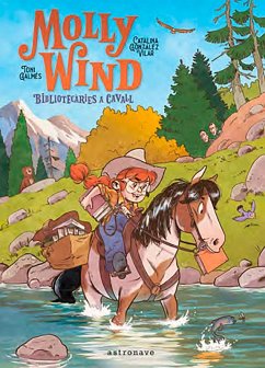 Cover MOLLY WIND. BIBLIOTECARIES A CAVALL