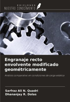 Cover Engranaje recto envolvente modificado geométricamente