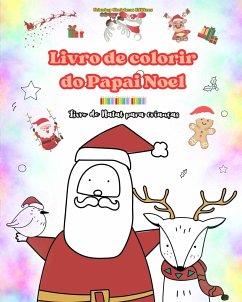 Livro de colorir do Papai Noel   Livro de Natal para crianças   Adoráveis desenhos de inverno e Papai Noel para curtir - Editions, Coloring Christmas