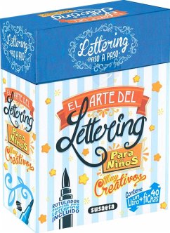 Cover El arte del lettering para niños muy creativos