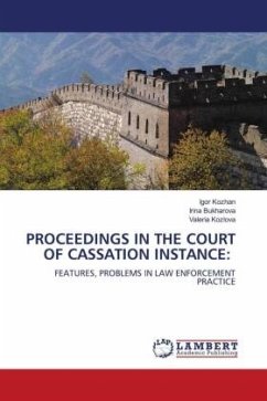 PROCEEDINGS IN THE COURT OF CASSATION INSTANCE: - Kozhan, Igor;Bukharova, Irina;Kozlova, Valeria