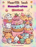 Heerlijk leuk Kawaii-eten   Kleurboek   Schattige kawaii-ontwerpen voor fijnproevers