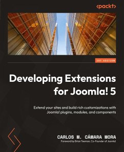 Cover Developing Extensions for Joomla! 5