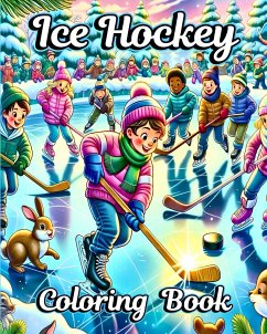 Ice Hockey Coloring Book - Helle, Luna B.