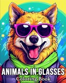 Animals in Glasses Coloring Book