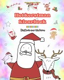 Het kerstman kleurboek   Kerstboek voor kinderen   Schattige winter- en kerstmantekeningen om van te genieten