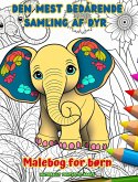 Den mest bedårende samling af dyr - Malebog for børn - Kreative og sjove scener fra dyreverdenen