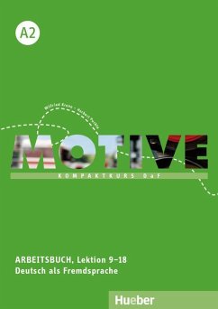 Motive A2. Arbeitsbuch, Lektion 9-18 mit Audios online - Krenn, Wilfried;Puchta, Herbert
