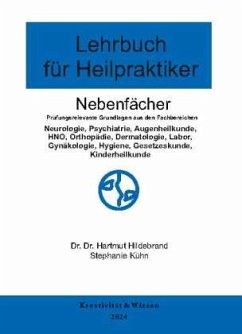 Lehrbuch für Heilpraktiker Nebenfächer - Hildebrand, Hartmut